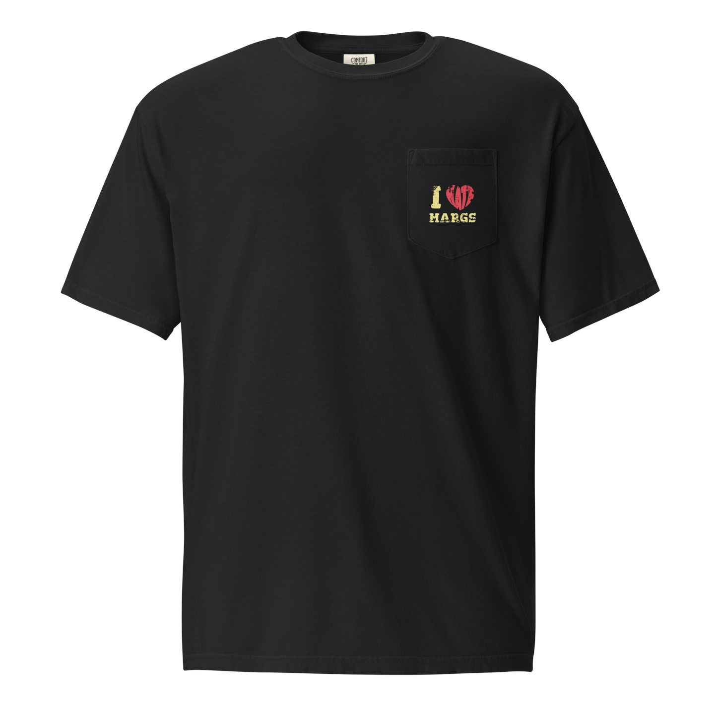 I Love Margs pocket t-shirt